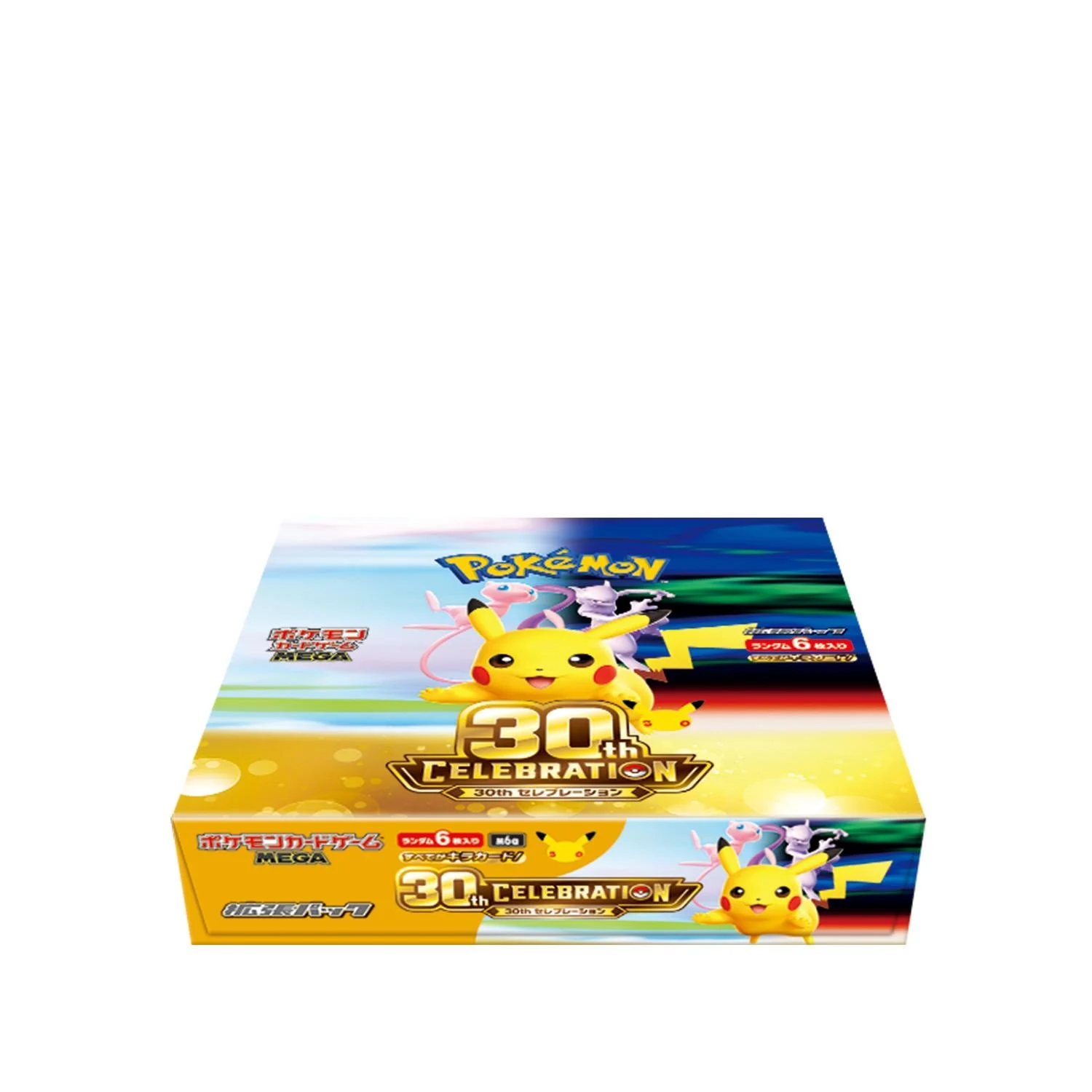 30th Celebration booster box (Japanese) – closed box
